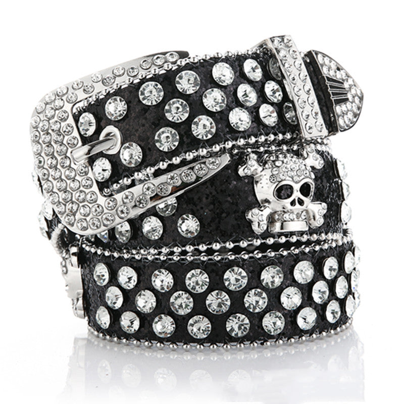 Skeleton Diamond Belt - front studio view (1 of 3)