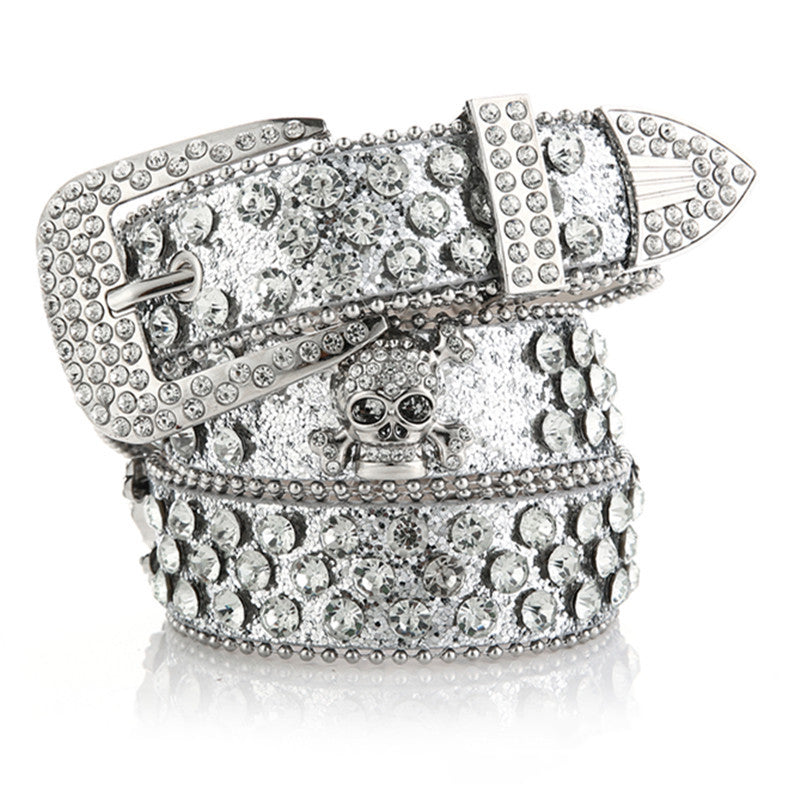 Skeleton Diamond Belt - alternate studio view (2 of 3)