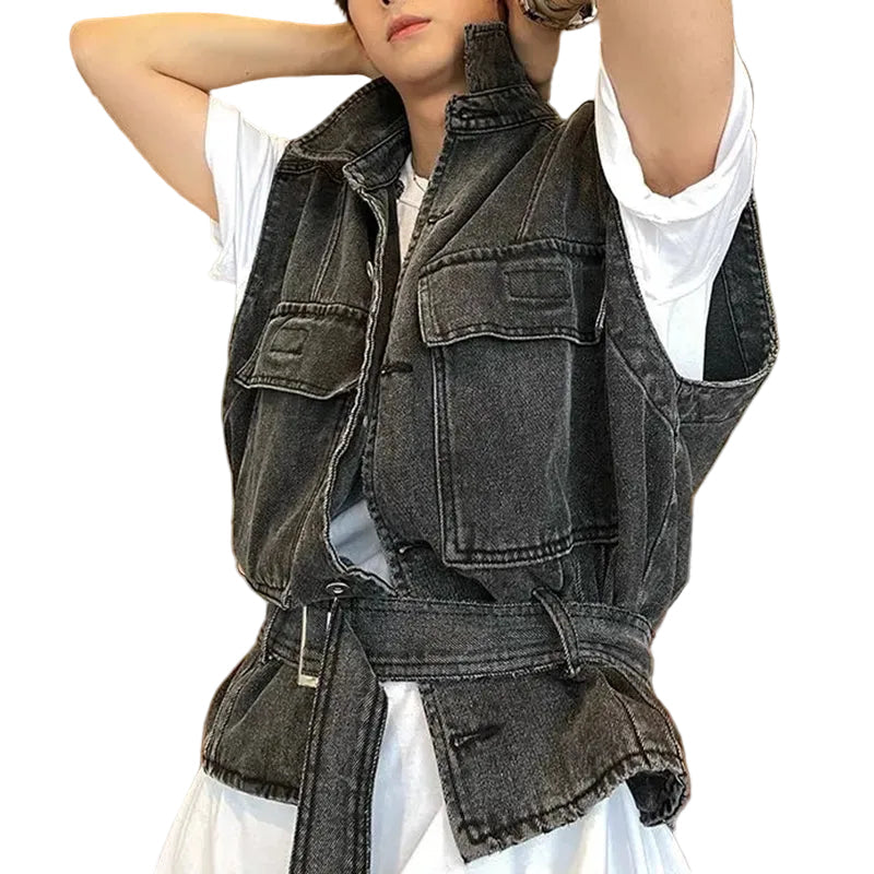 Men's Cargo Vest - primary photo, shown with a person (1 of 2)