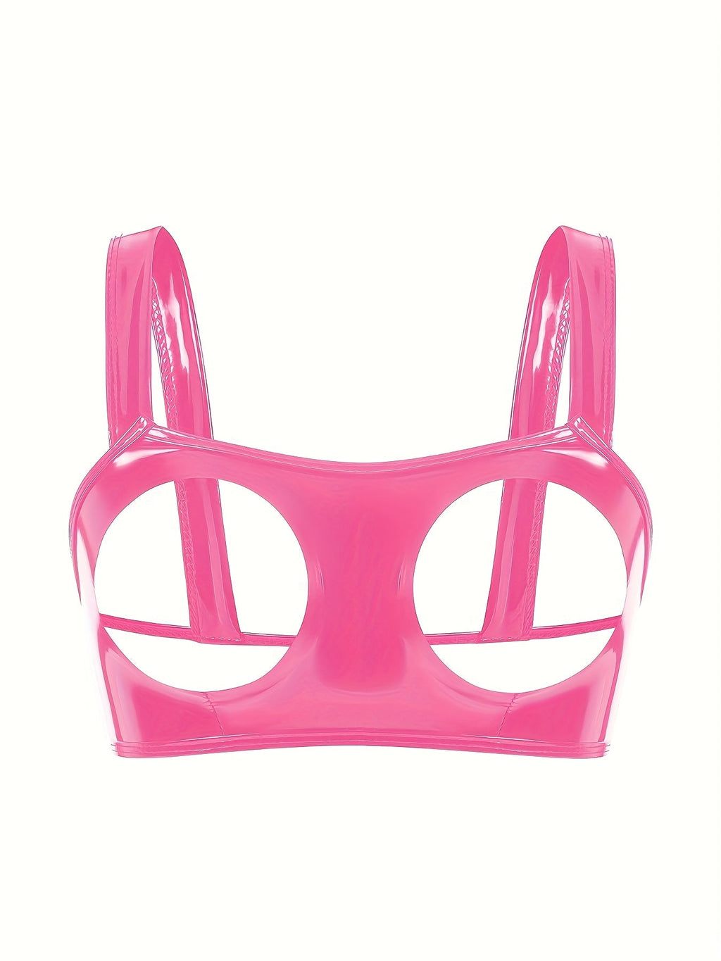 Glossy Latex Bra Corset