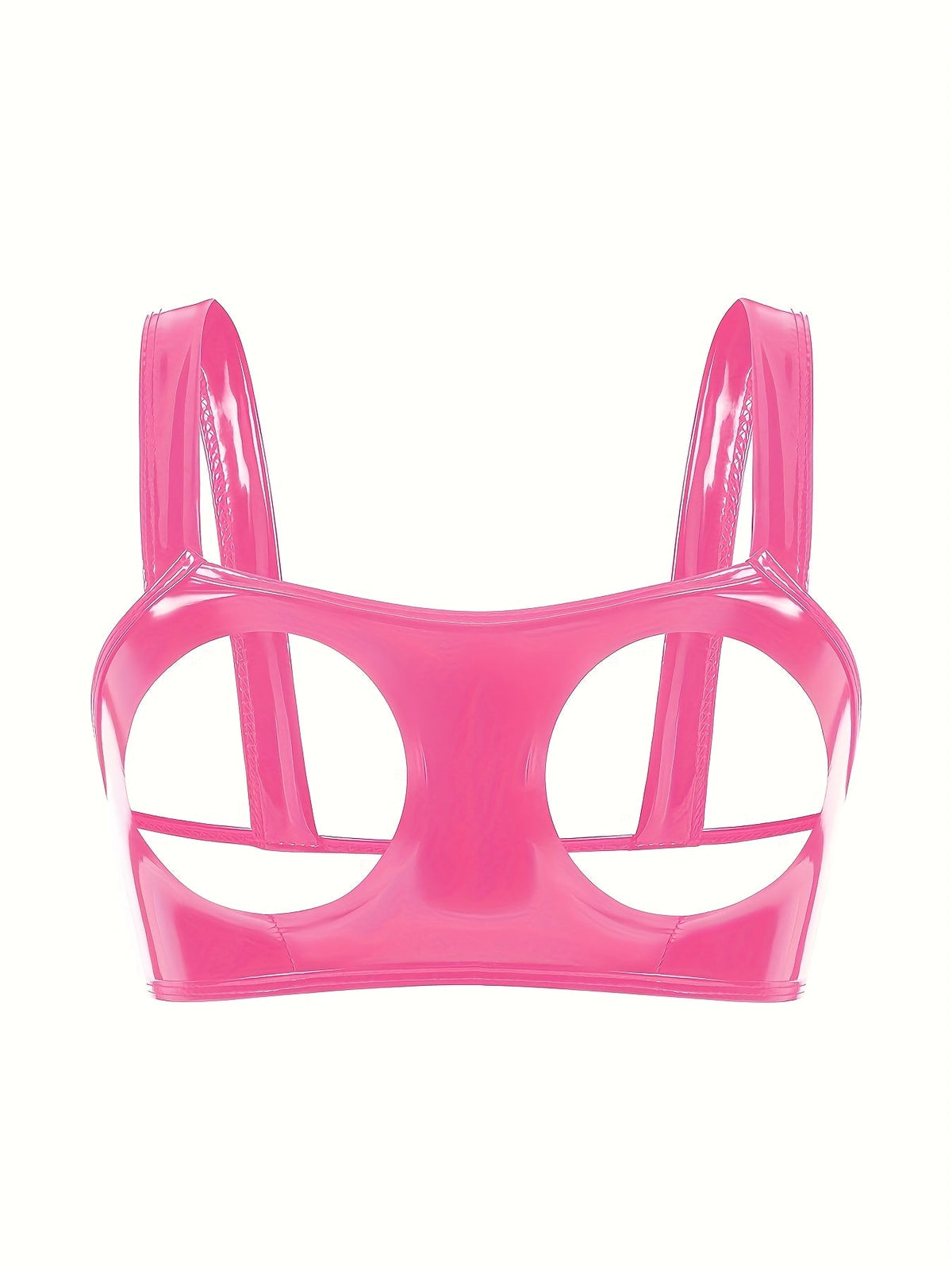 Glossy Latex Bra Corset