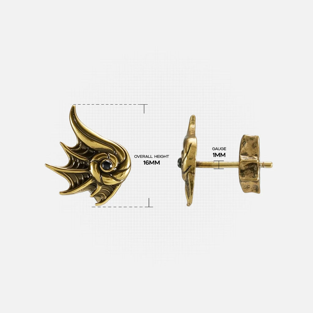 ABYSS CONCH EAR STUDS