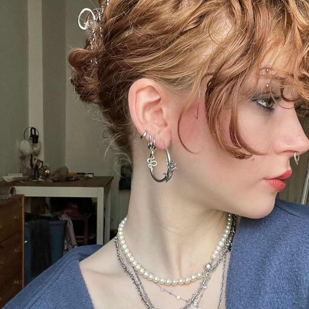 ADAPTIVE EVOLUTION EARRINGS (925 SILVER)