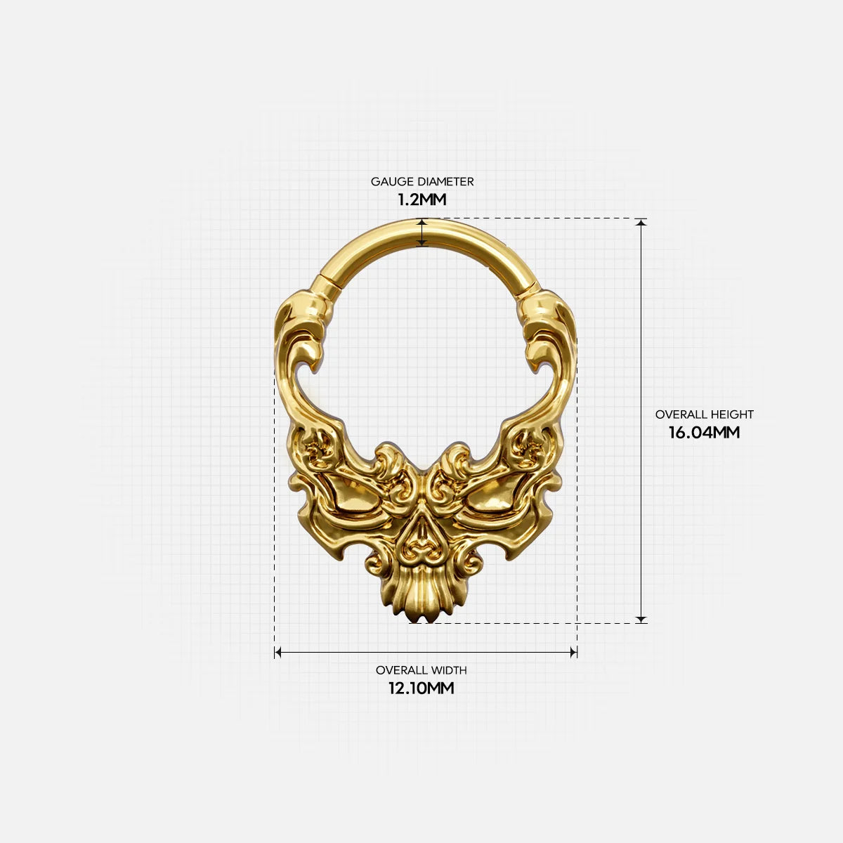 BAROQUE SKULL CLICKER