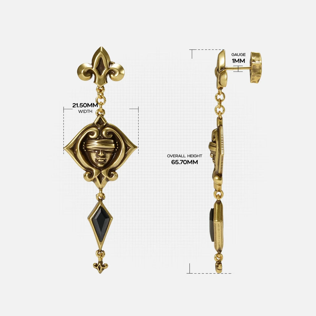 BLIND ORACLE EARRINGS