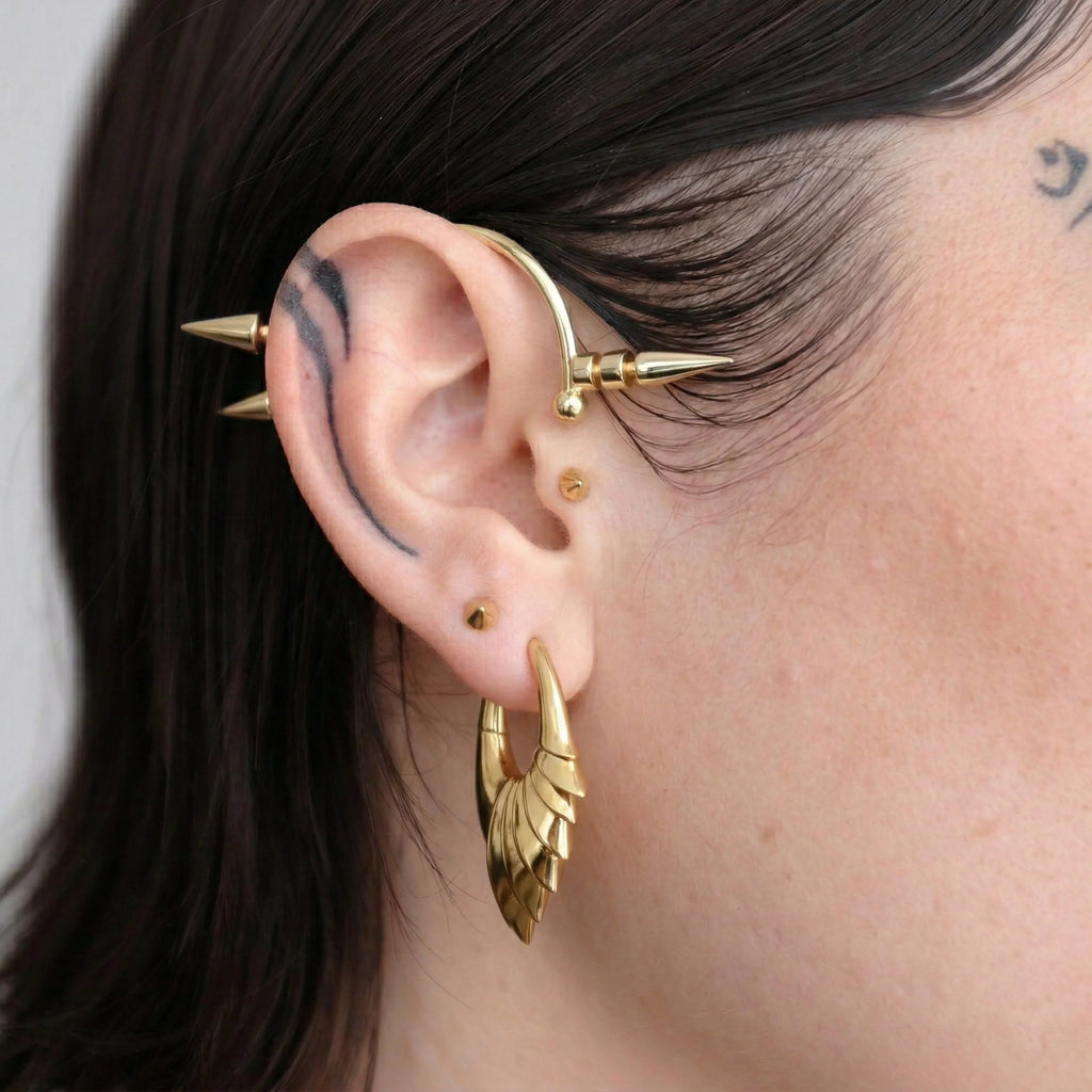 CARAPACE WING EARRINGS