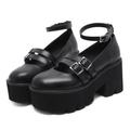 Casual Gothic Boots - front studio view (1 of 4)