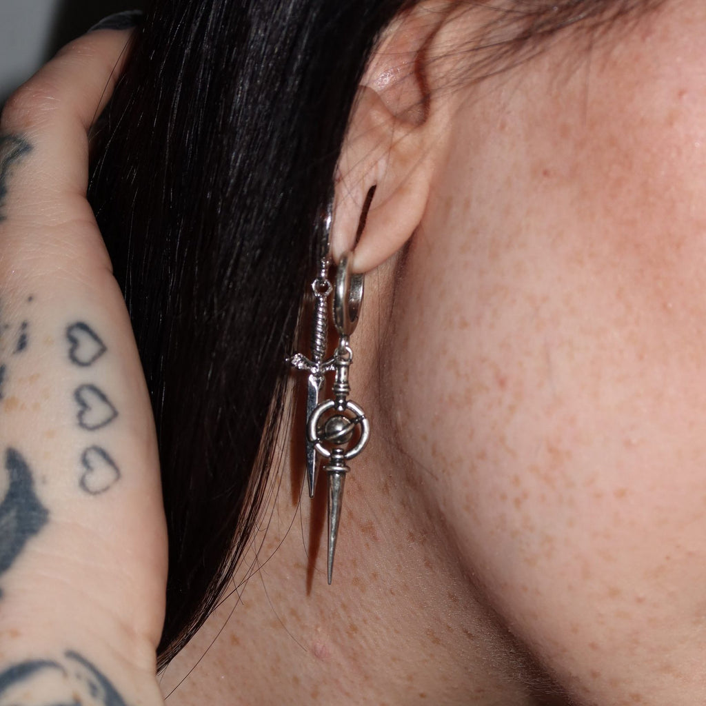 CELESTIAL ORBIT EARRINGS (925 SILVER)