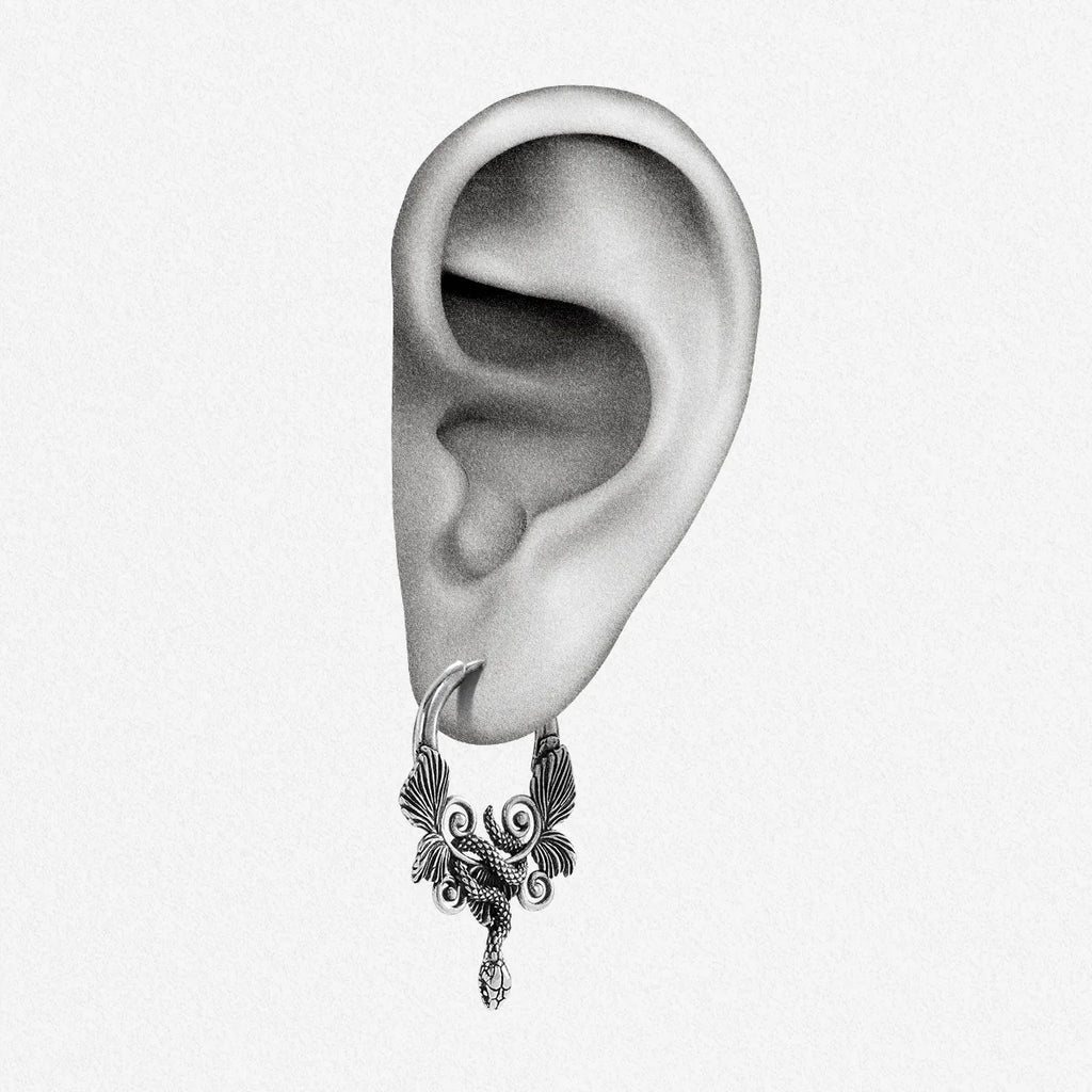 CELESTIAL SERPENT EARRINGS