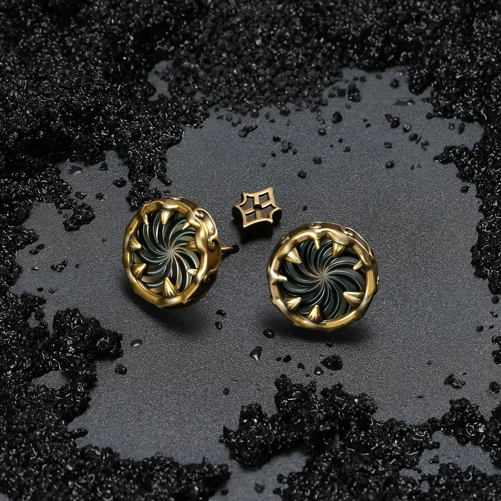 CHARYBDIS MAW EAR STUDS