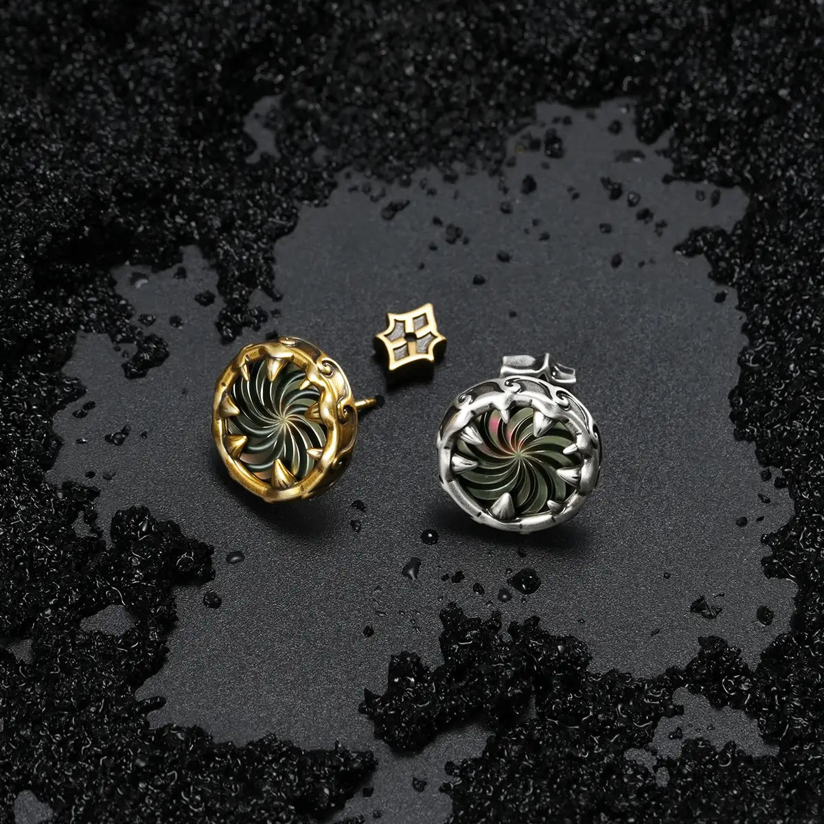 CHARYBDIS MAW EAR STUDS