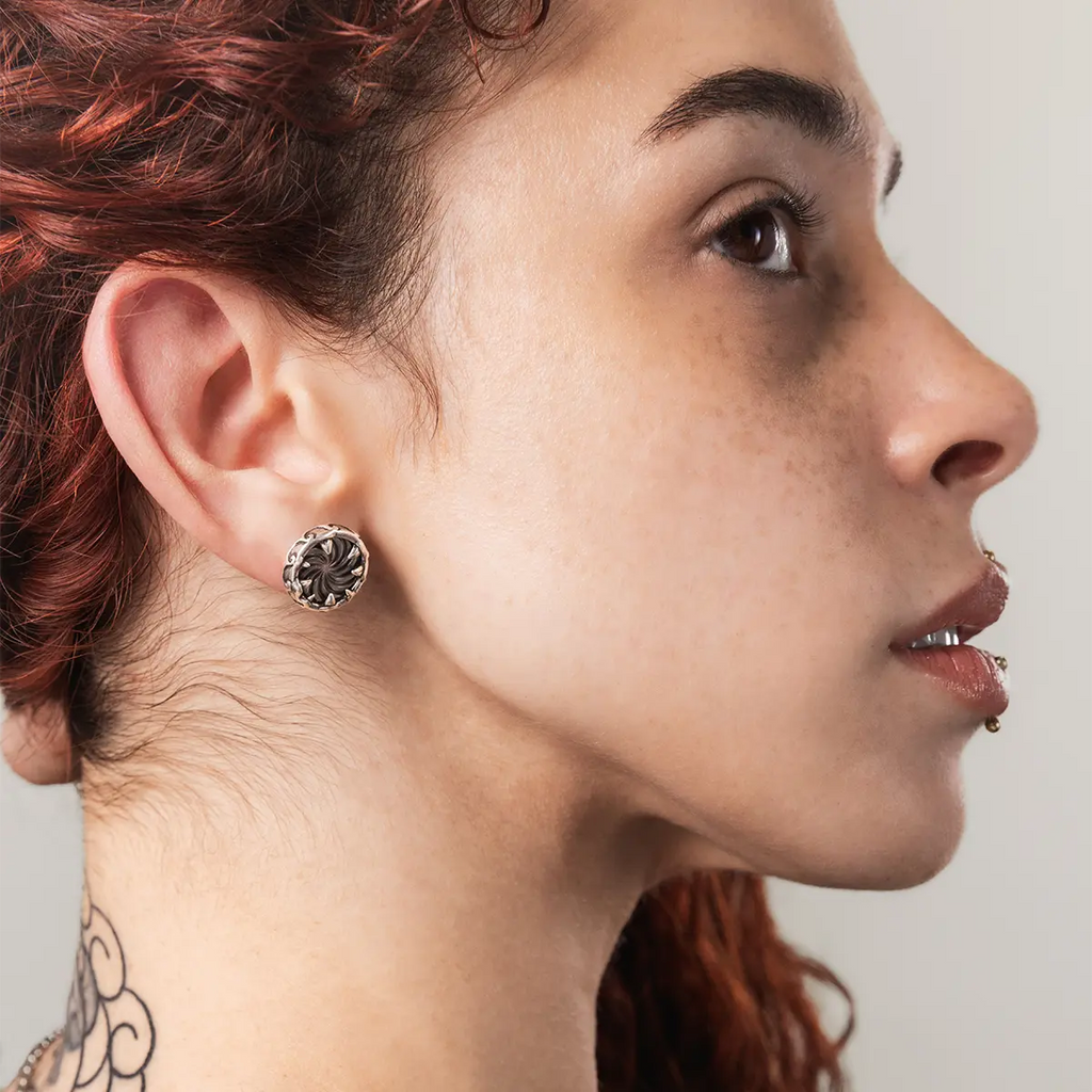 CHARYBDIS MAW EAR STUDS