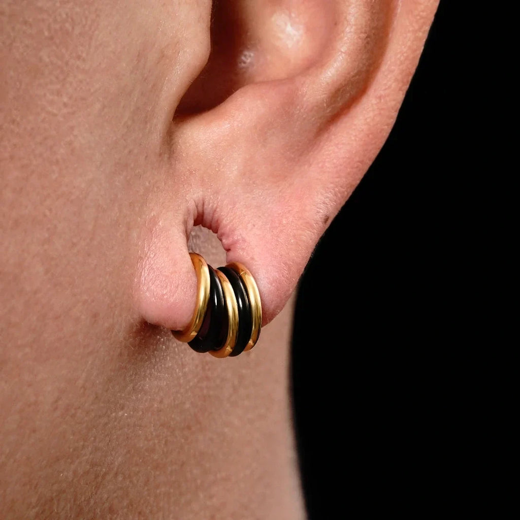 CHROMATIC LOOP RING STACKS (5PCS)