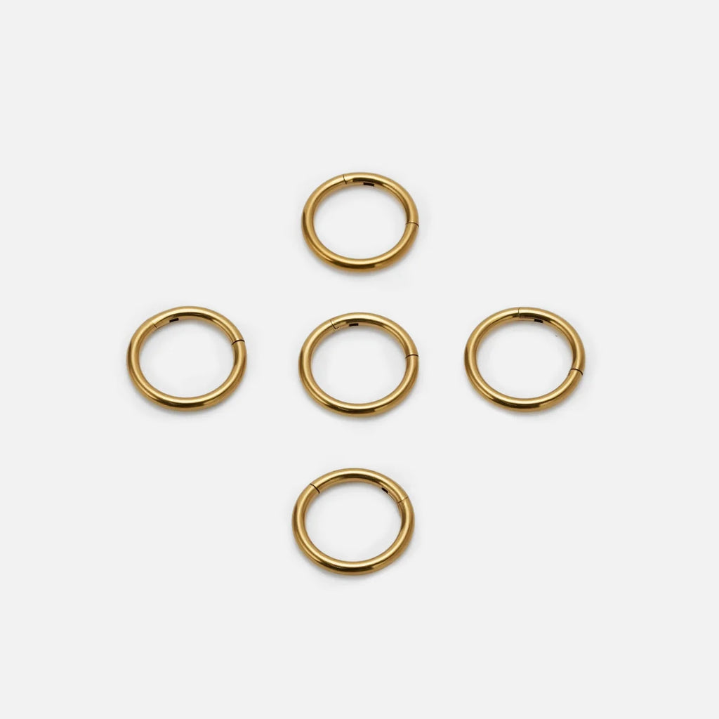 CHROMATIC LOOP RING STACKS (5PCS)