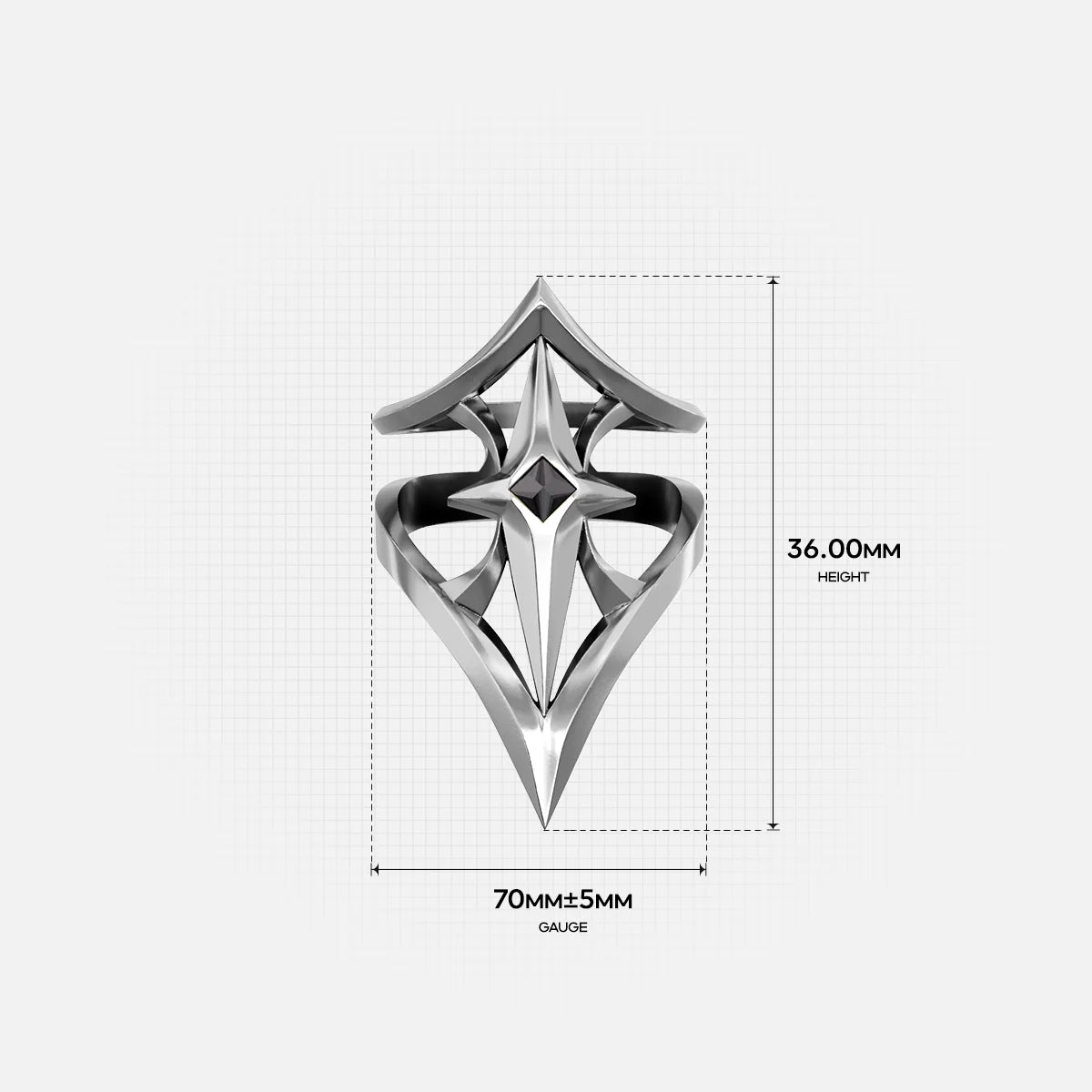 CREST SHIELD RING