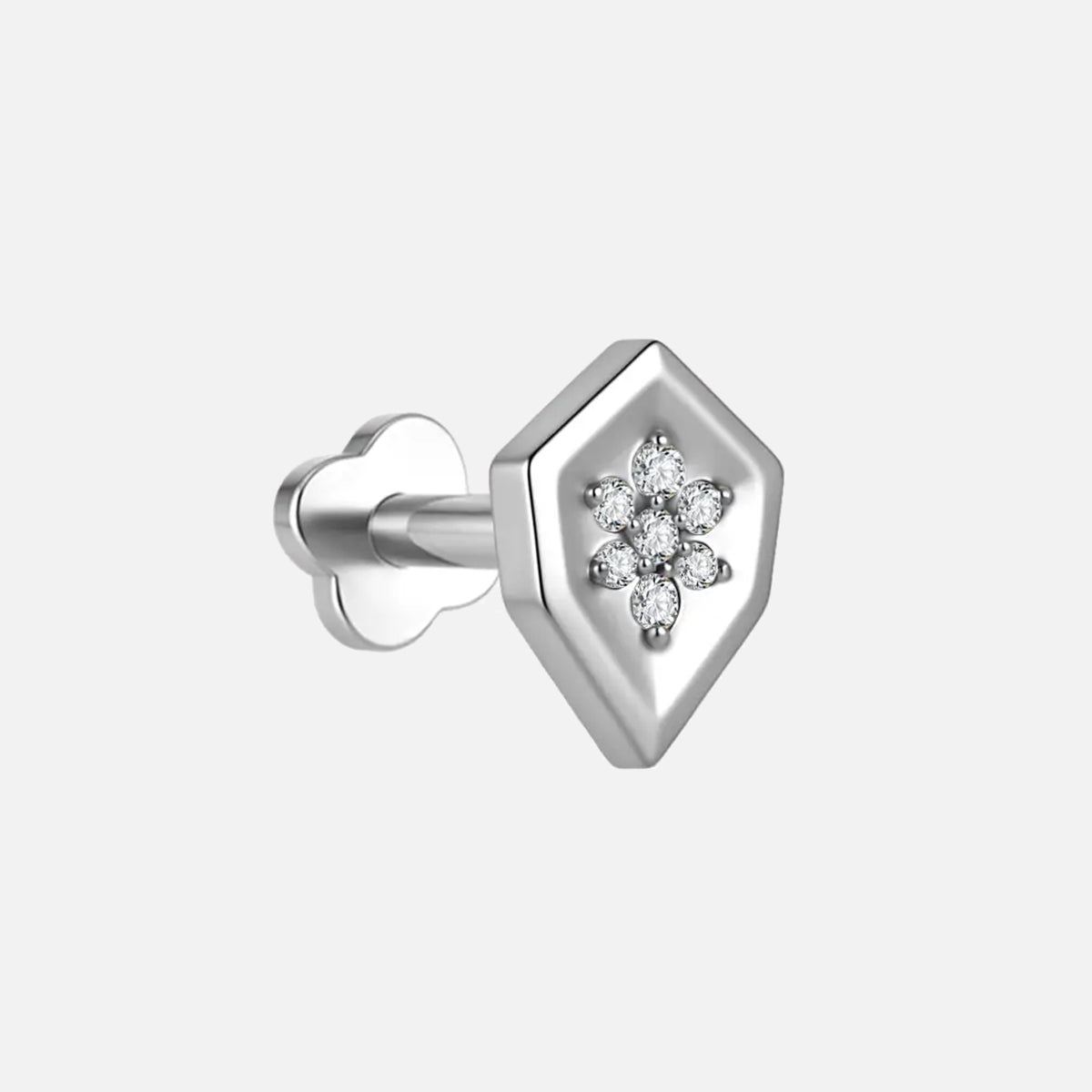CRYSTAL SHIELD FLATBACK STUD