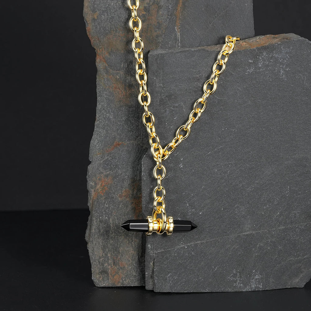 DUAL PRISM NECKLACE