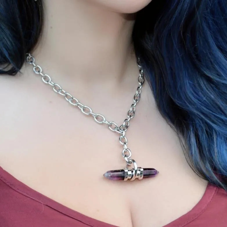 DUAL PRISM NECKLACE