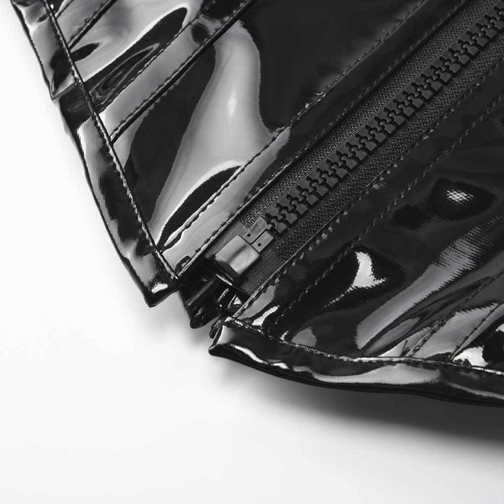 High-Cut Corset with Zipper