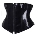 High-Cut Corset with Zipper - Creepy Goth