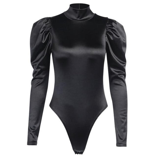 Elegant Gothic Bodysuit - front studio view (1 of 6)
