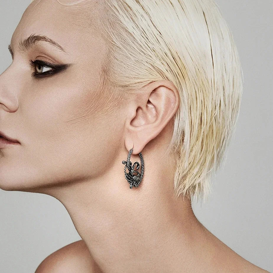 ENCHANTED MEDUSA EARRINGS