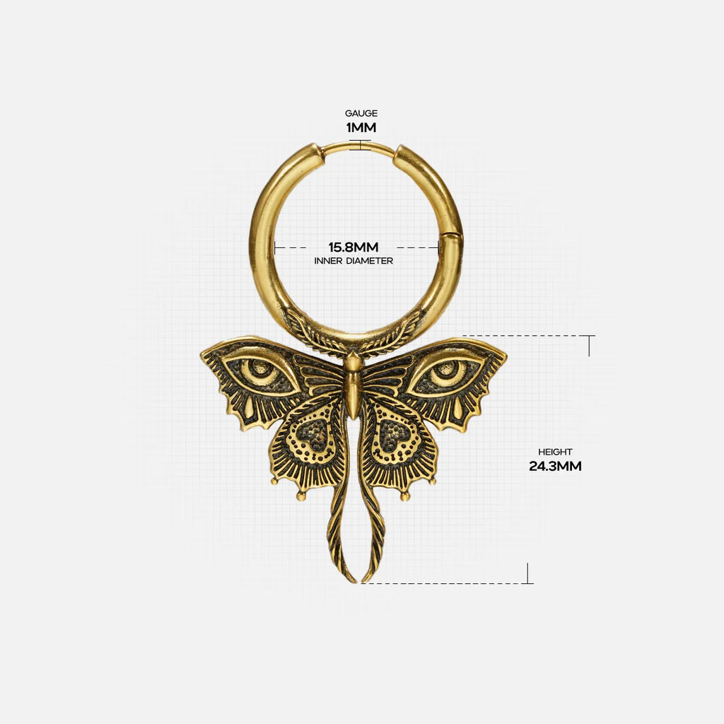 ENCHANTED MOTH EARRINGS