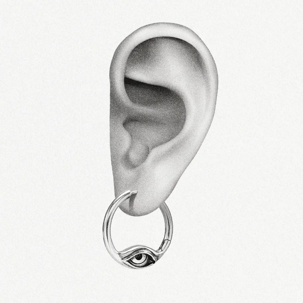EYELOCK EARRINGS (925 SILVER)