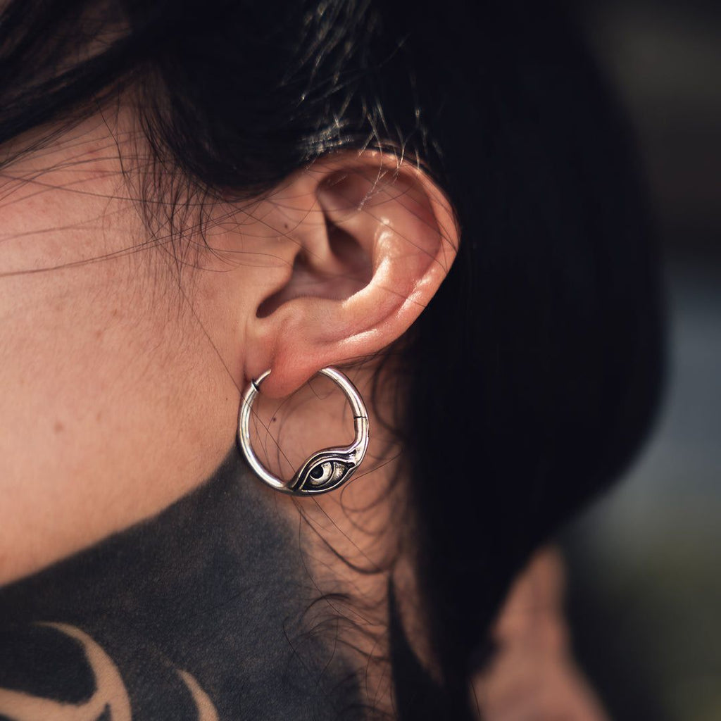 EYELOCK EARRINGS (925 SILVER)