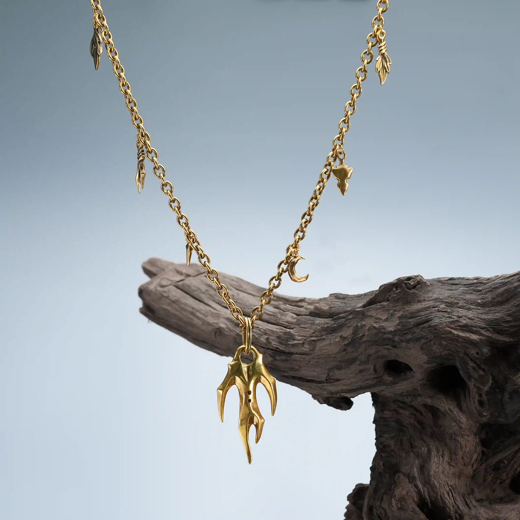 FERAL HUSK NECKLACE (SILVER)