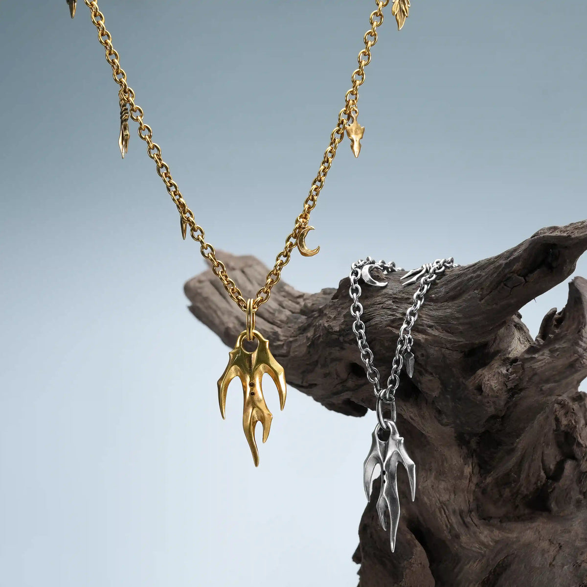 FERAL HUSK NECKLACE (SILVER)