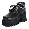 Goth Girl Boots - front studio view (1 of 2)