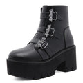 Gothic Bat Boots - alternate studio view (2 of 2)