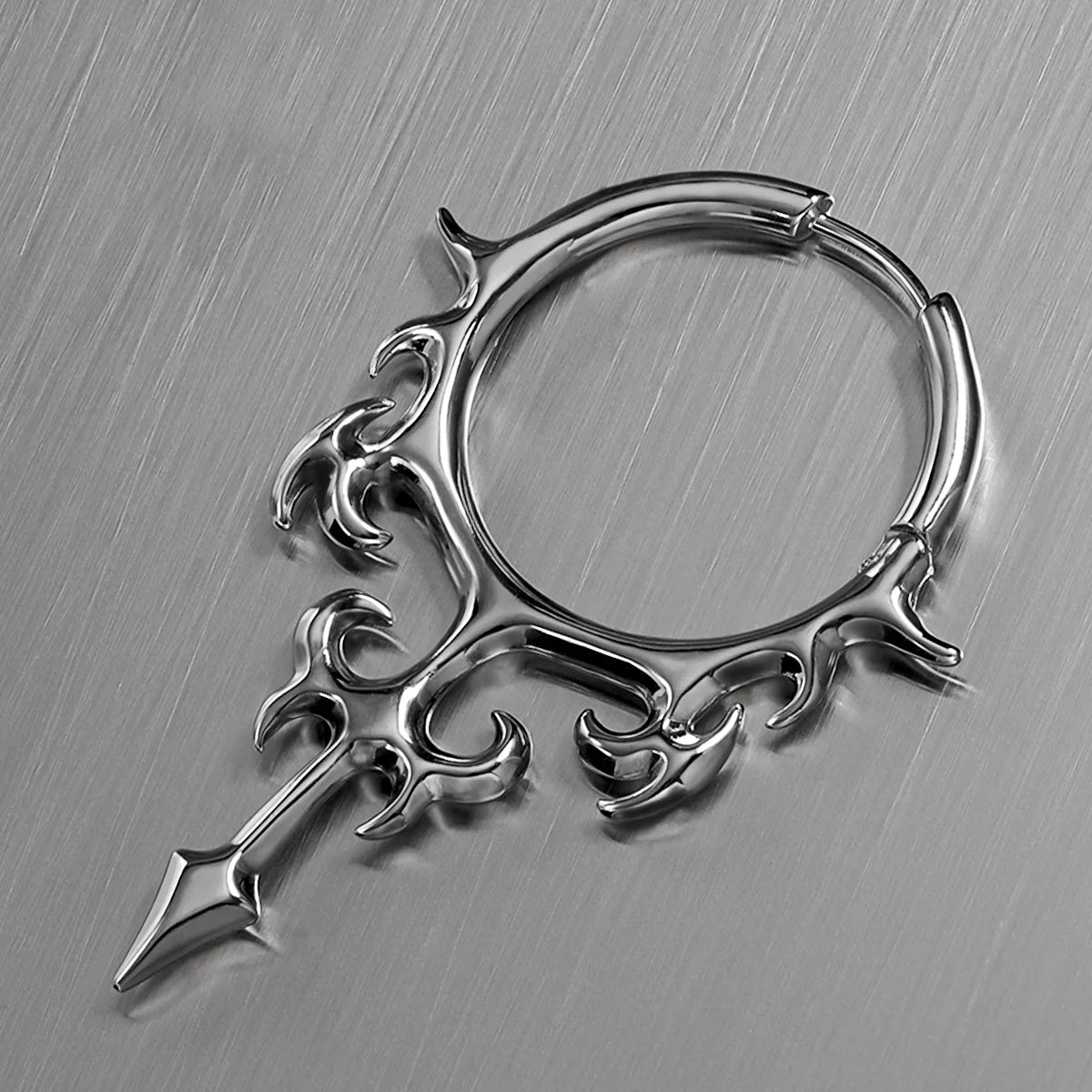HELLFLAME BLADE EARRINGS