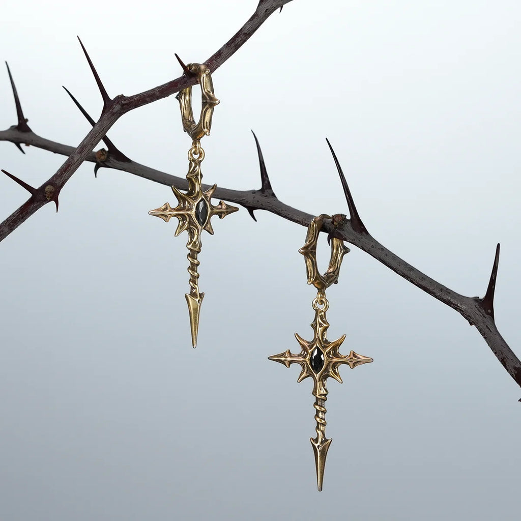 LONGINUS BLOOD RELIC EARRINGS