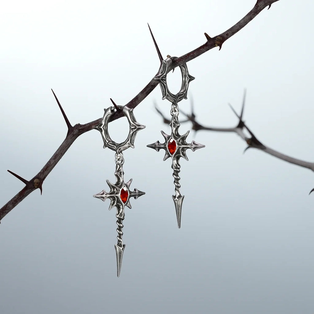 LONGINUS BLOOD RELIC EARRINGS