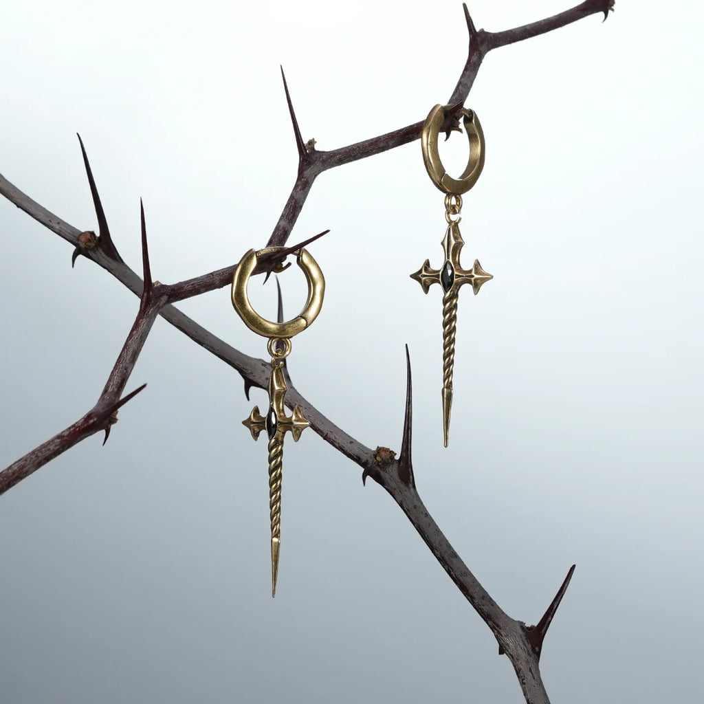 LONGINUS GODPIERCER EARRINGS