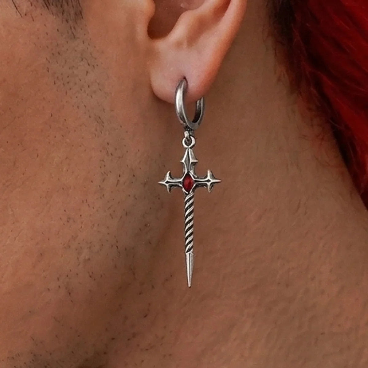 LONGINUS GODPIERCER EARRINGS