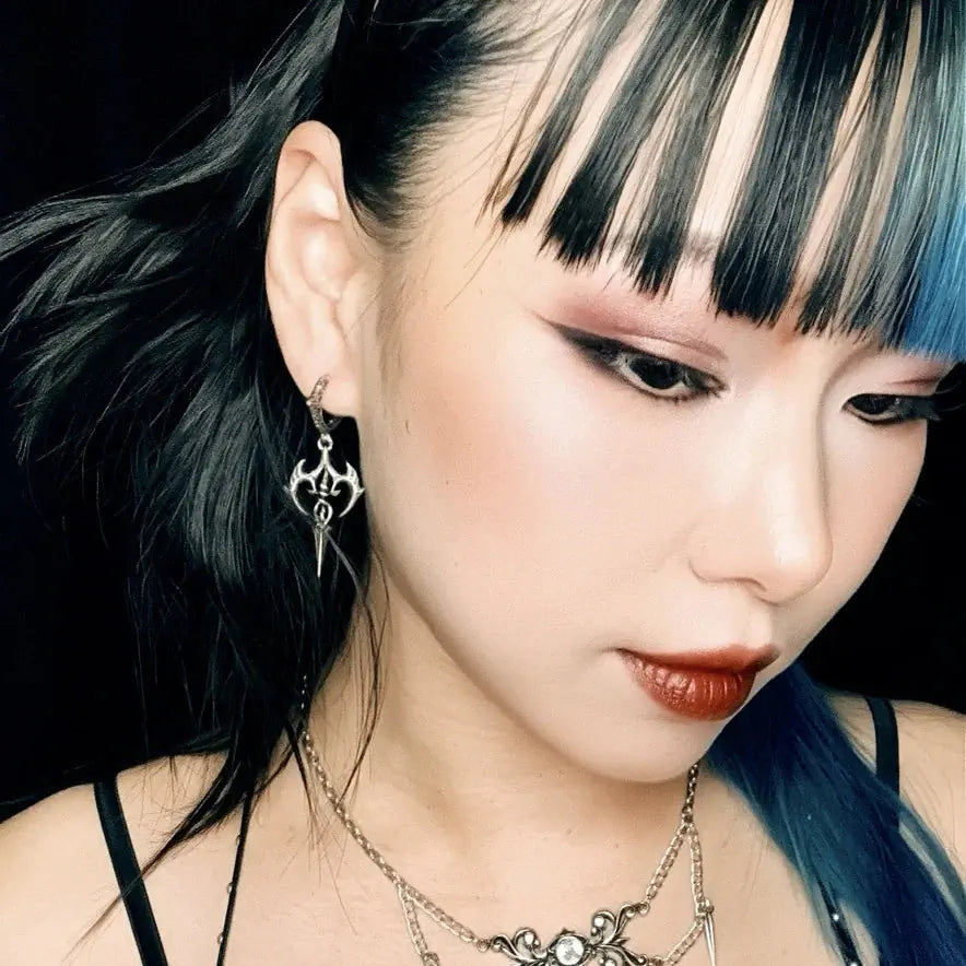 LONGINUS HALO PIERCER EARRINGS (925 SILVER)