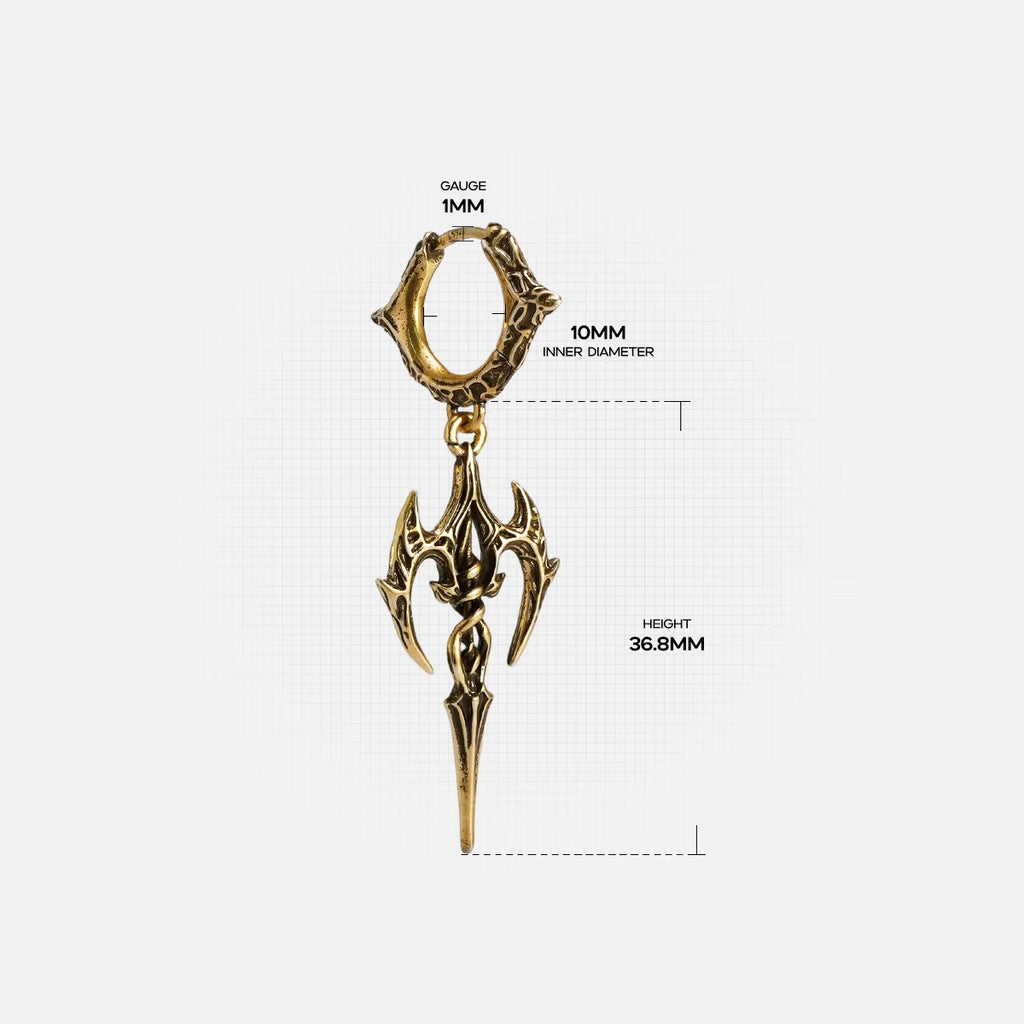 LONGINUS HALO PIERCER EARRINGS