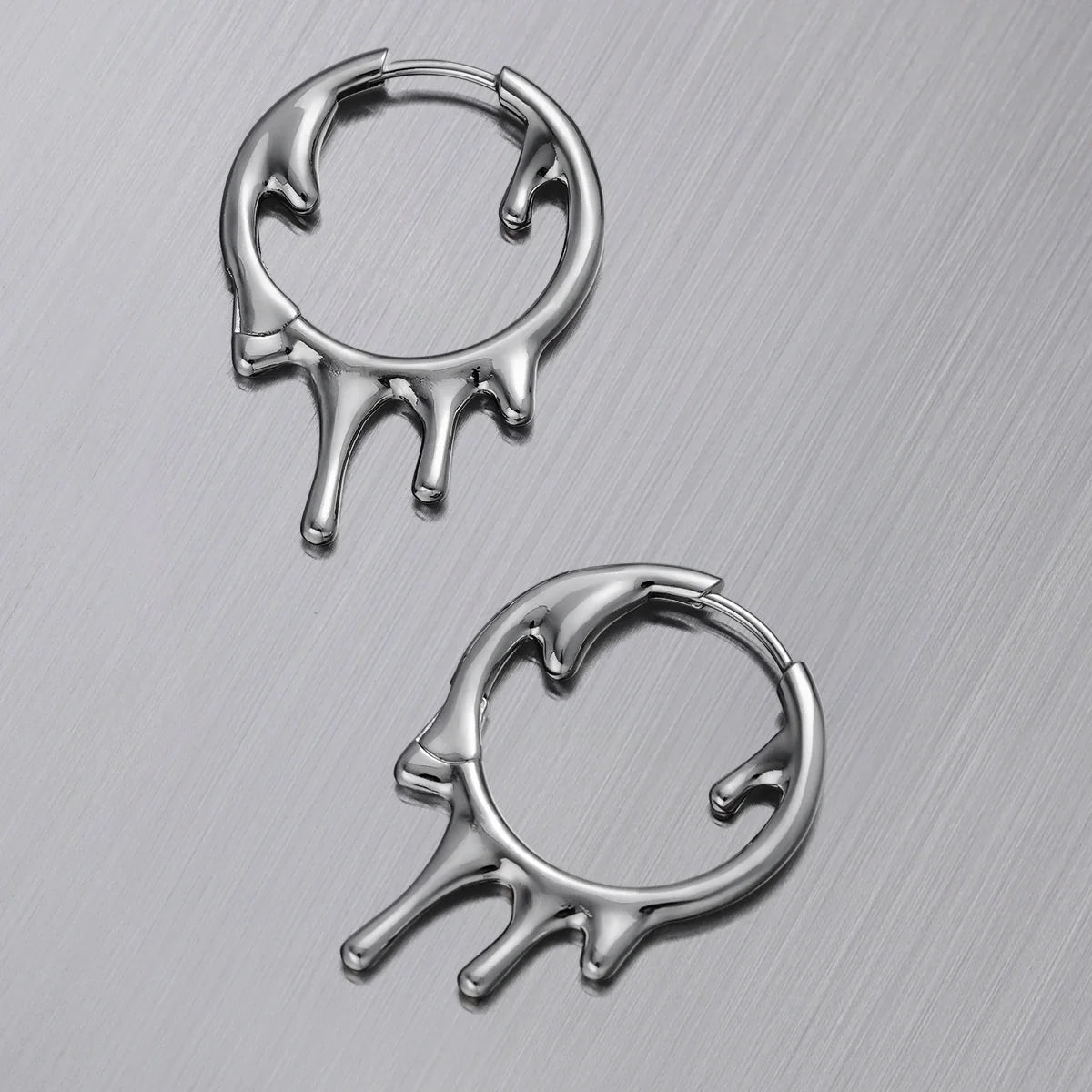 MOLTEN DROP EARRINGS