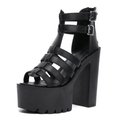 Gothic High Heels - front studio view (1 of 3)