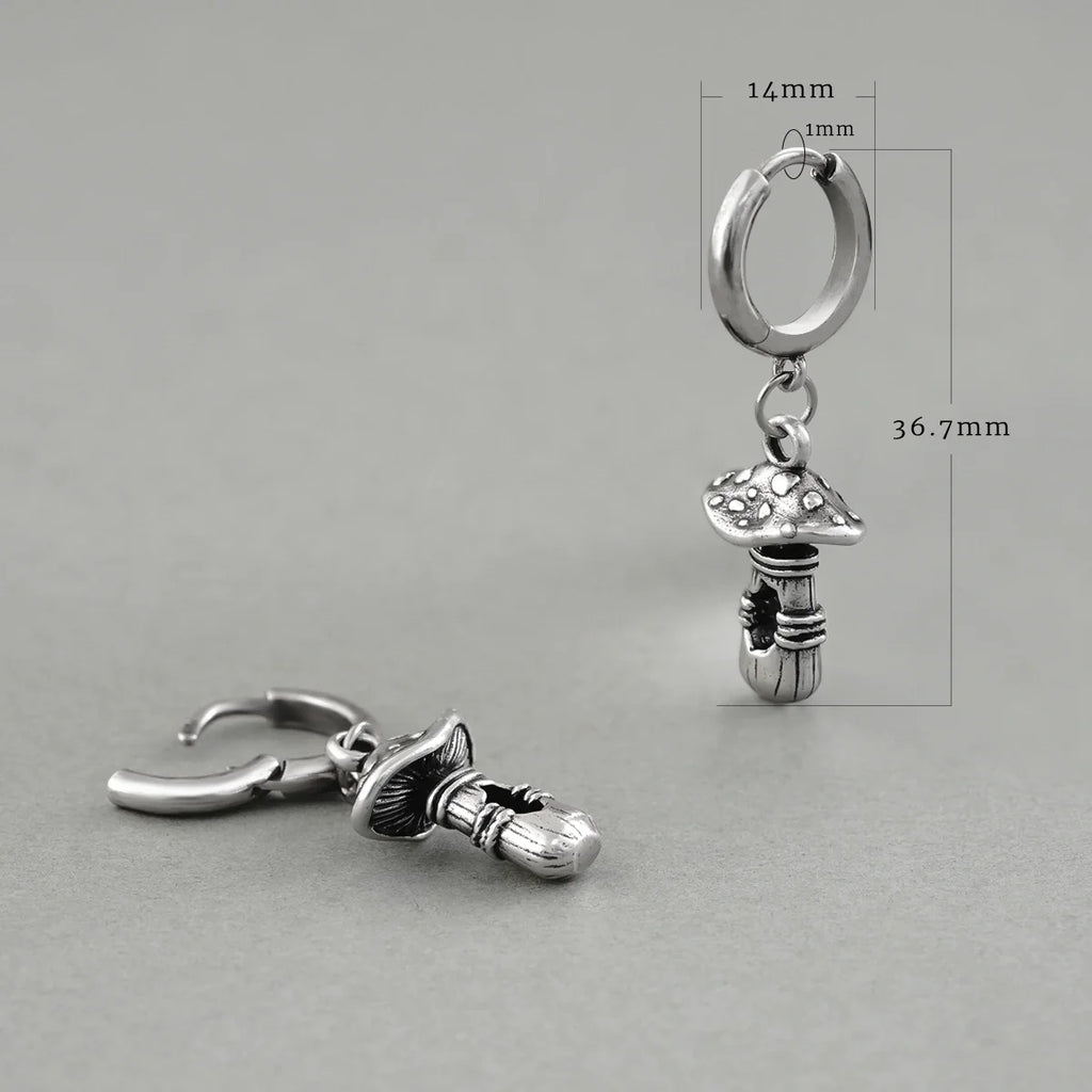 MYSTICAL MUSHROOM EARRINGS