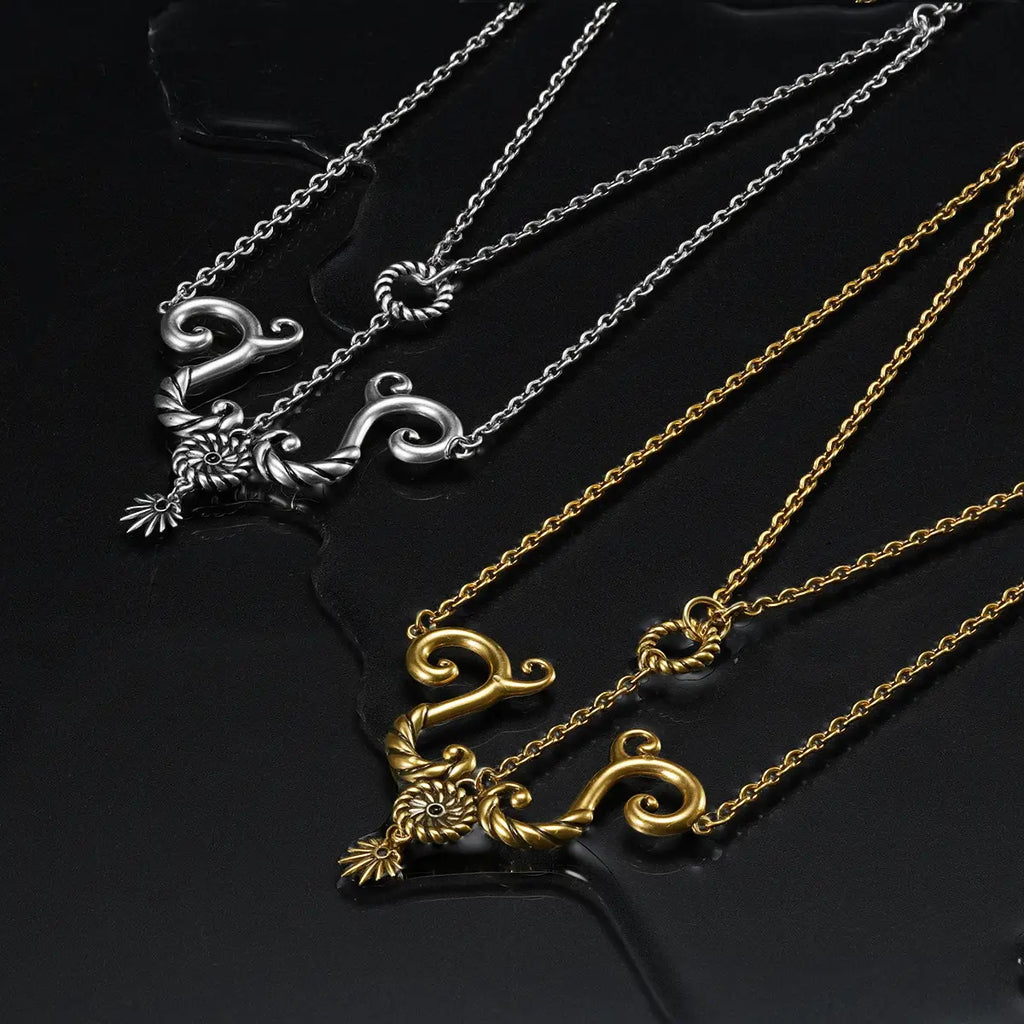 TIDEWORN KNOT NECKLACE