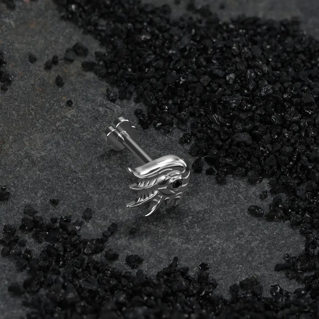 ABYSS CONCH FLATBACK STUD