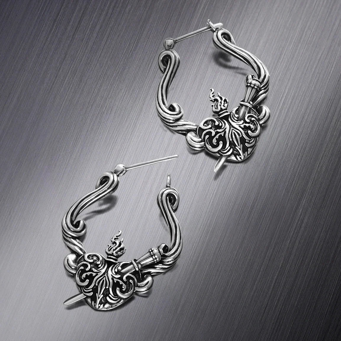 PASSIONATE HEART EARRINGS