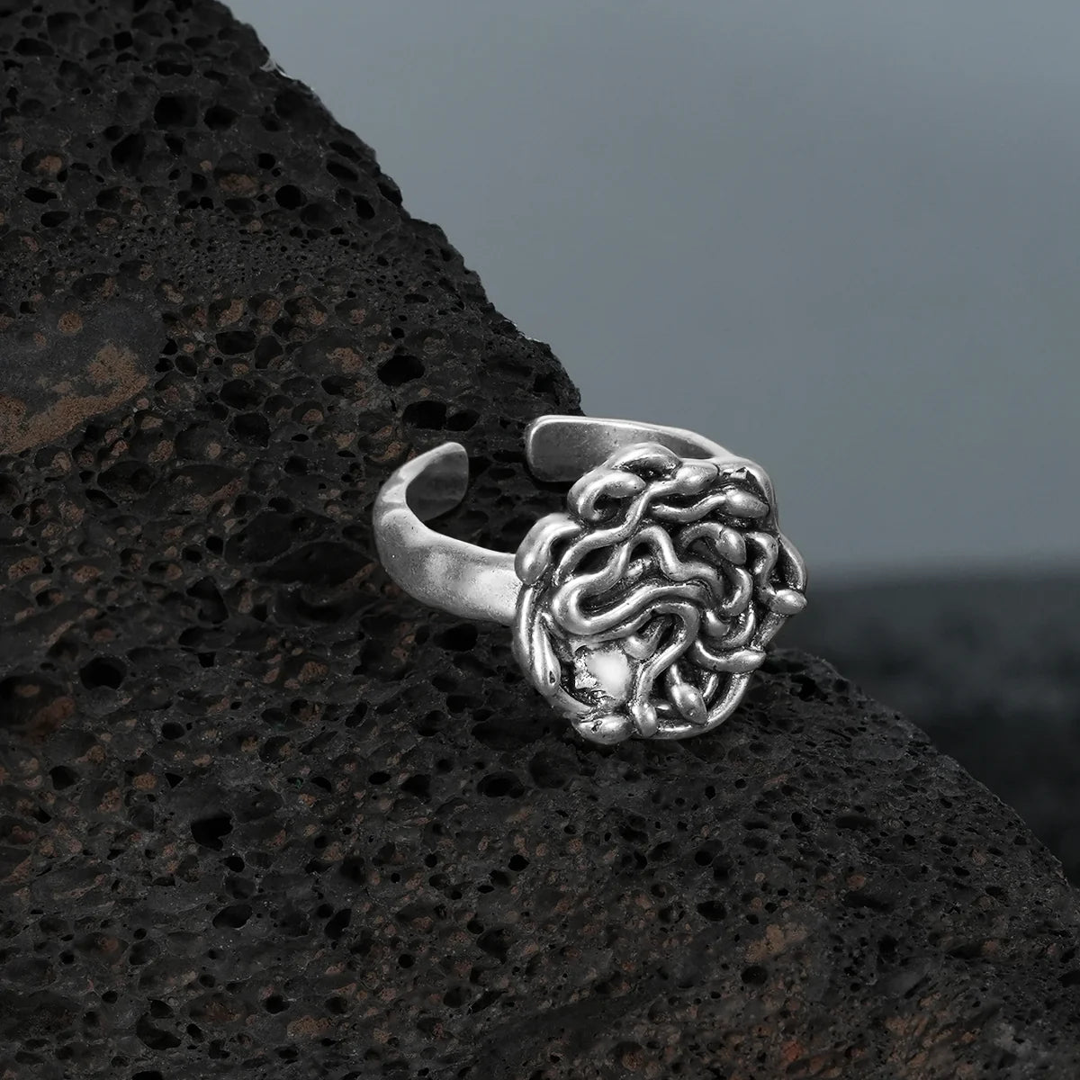 PETRIFIED GAZE RING