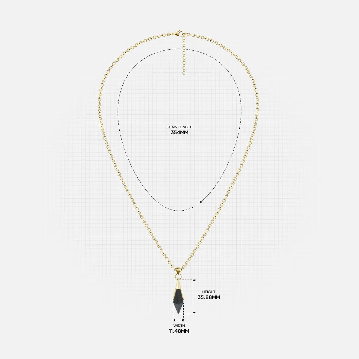 PRISM APEX NECKLACE