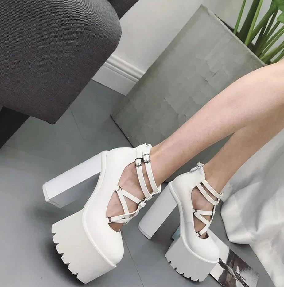 Chunky Devil Doll Sandals
