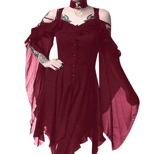 Dreamy Witch Dress - alternate view, shown with a person (4 of 15)